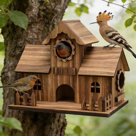 Handmade Wooden Bird House