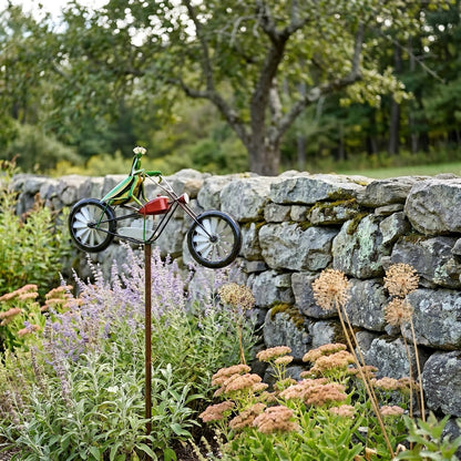 Handcrafted Tin Garden Whirligig