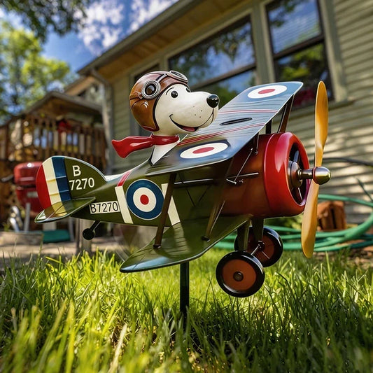 Flying Ace Garden Wind Spinner