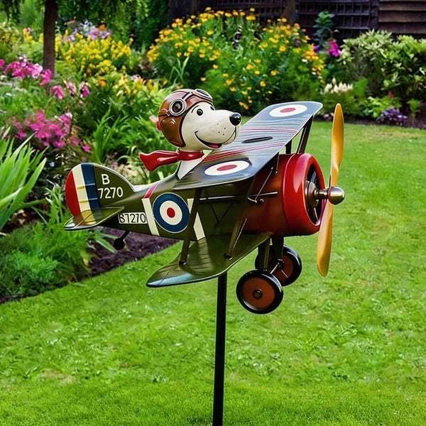 Flying Ace Garden Wind Spinner