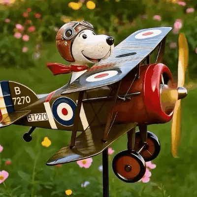Flying Ace Garden Wind Spinner