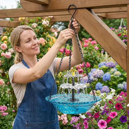 Solar Bird Fountain