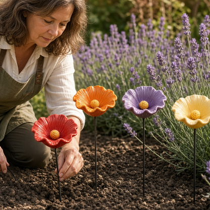 Planting stake in soil