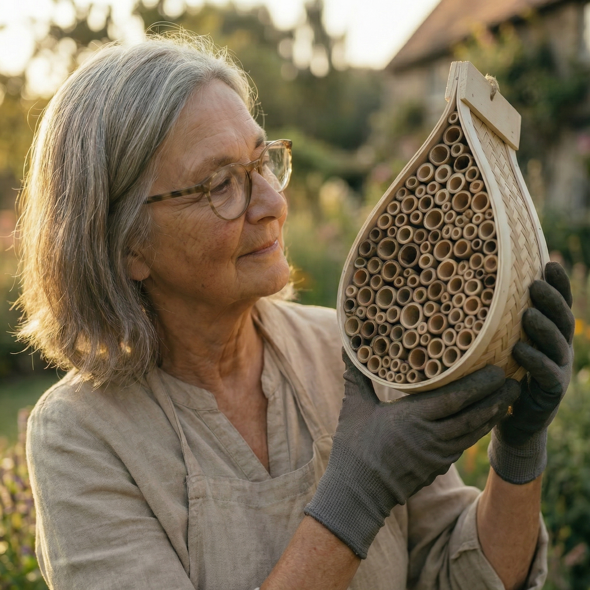 Handmade Wild Bee Hotel