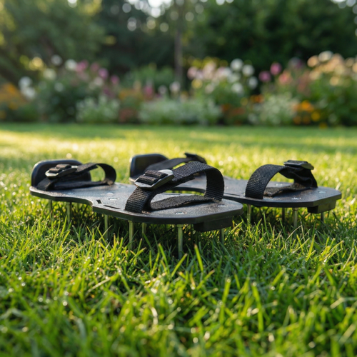 Handmade Lawn Aerator Shoes