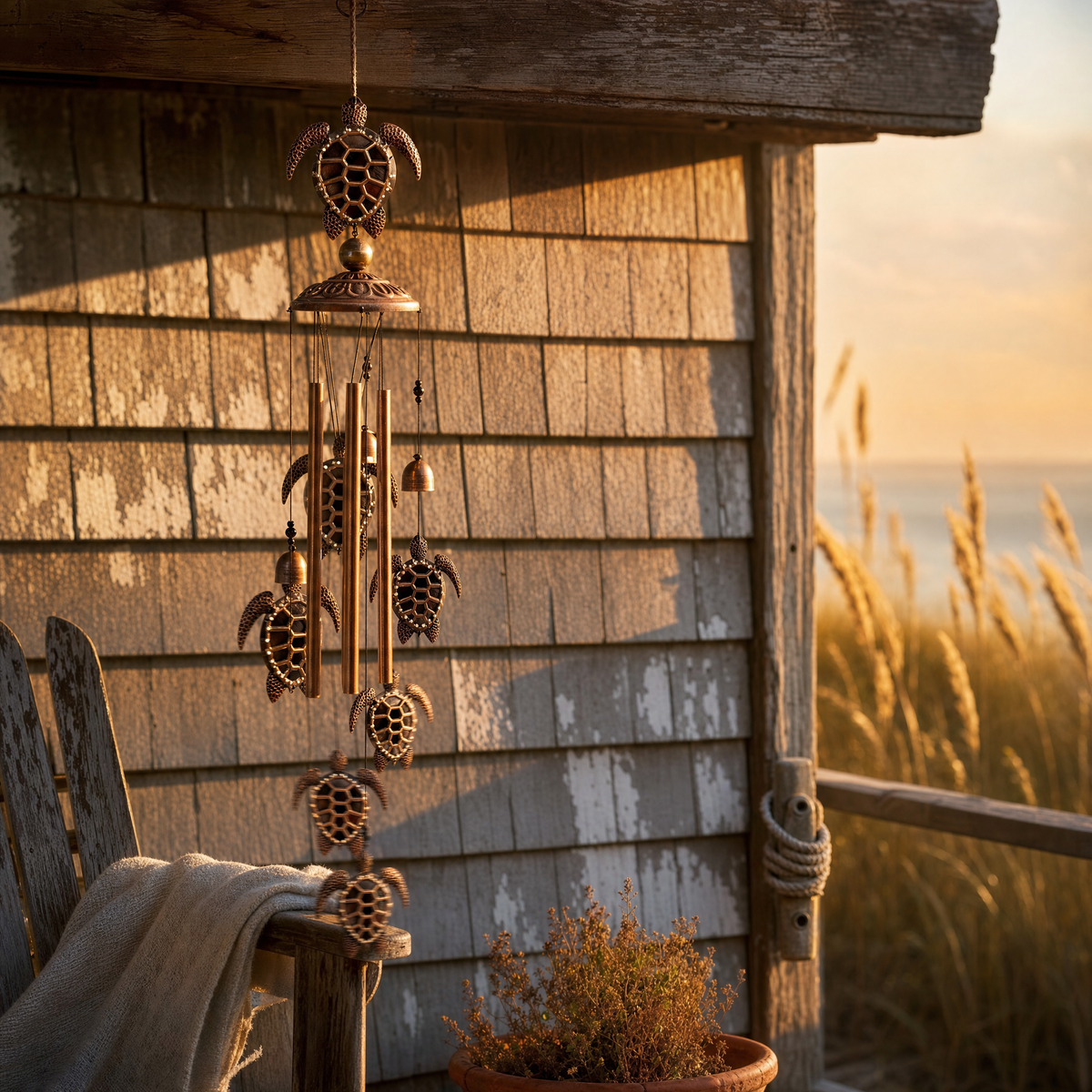 Handmade Turtle Wind Chime
