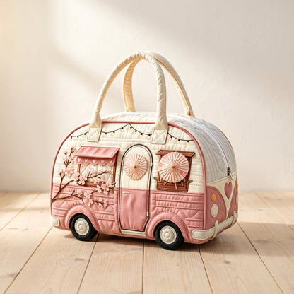 Handquilted Camper Bus Weekender