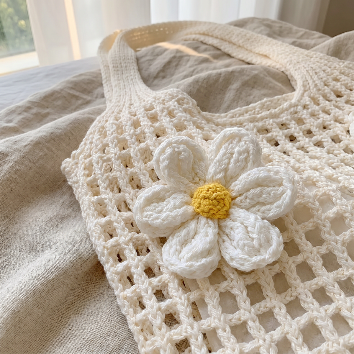 Hand-Crocheted Beach Bags