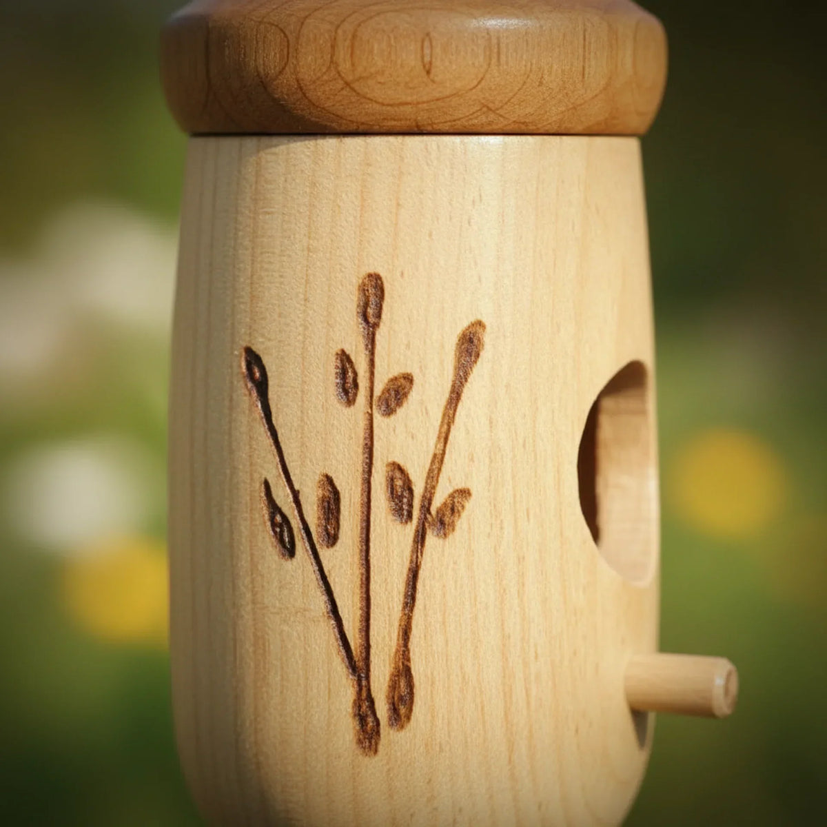 Handmade Hummingbird House